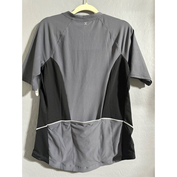 XERSION Striped Active top quick-dri women's size L NWT - Picture 2 of 6